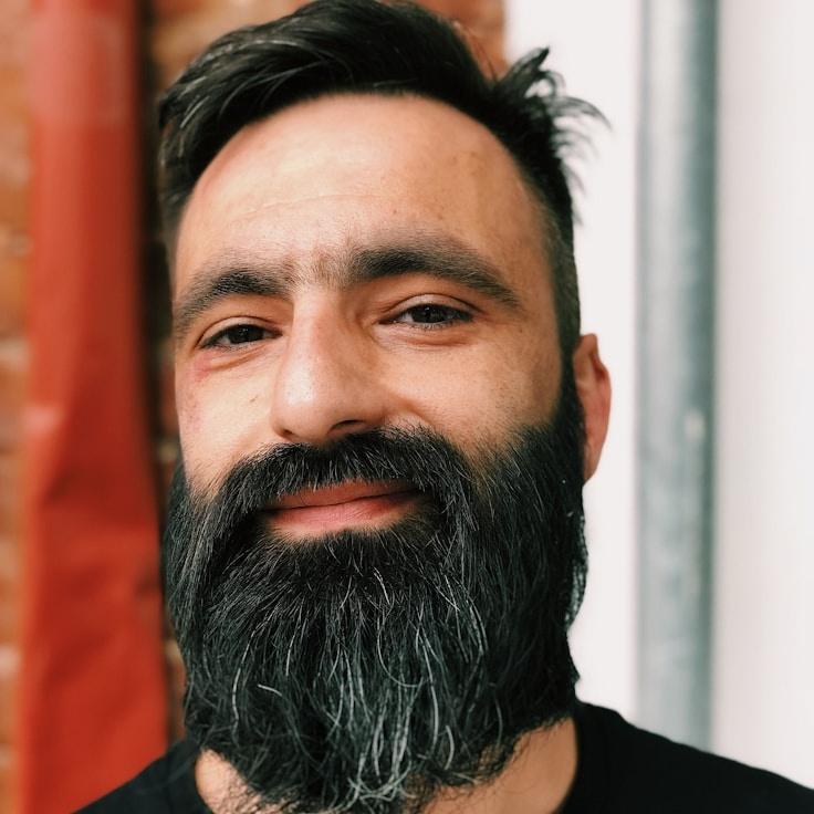 Portrait of Luca Moretti, group coordinator and fusion cooking expert